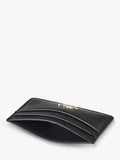 Aspinal of London leather slim credit card case black, imported from the UK