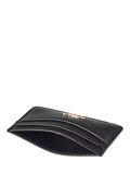 Aspinal of London leather slim credit card case black, imported from the UK