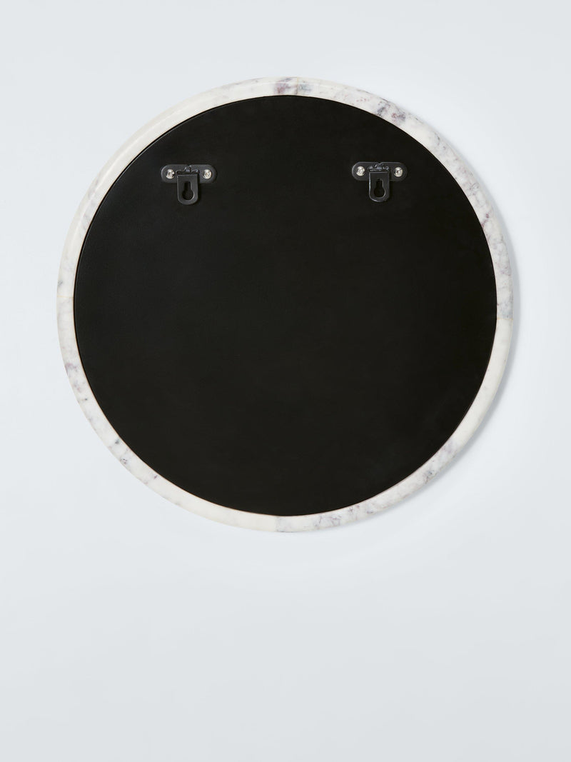 John Lewis marble round wall mirror 50cm, imported from the UK
