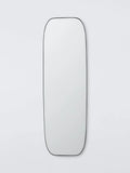 John Lewis full-length black mirror 160x50cm curved corners - British product