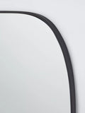 John Lewis full-length black mirror 160x50cm curved corners - British product