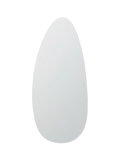 John Lewis teardrop wall mirror black 120x55cm, imported from the UK