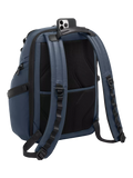 TUMI Search Backpack navy coated canvas (British brand)