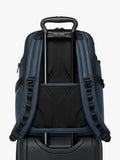 TUMI Search Backpack navy coated canvas (British brand)