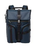 TUMI Surveillance Backpack navy coated canvas, UK version