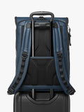 TUMI Surveillance Backpack navy coated canvas, UK version