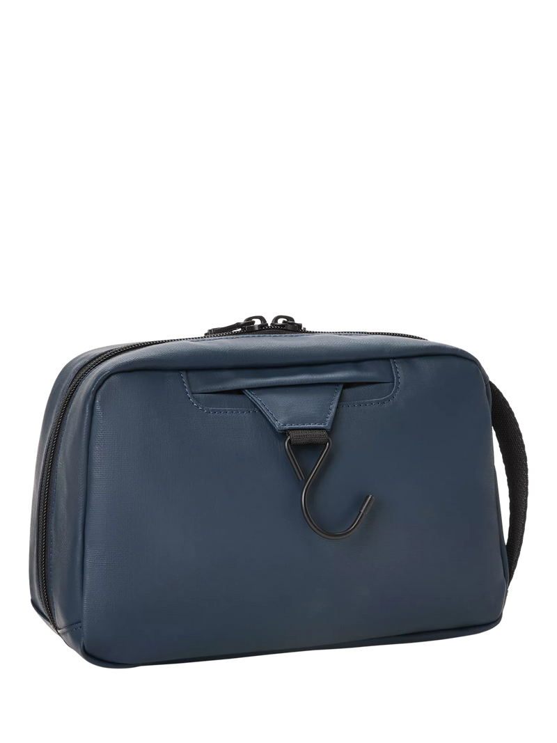 TUMI Response travel kit navy coated canvas (British brand)