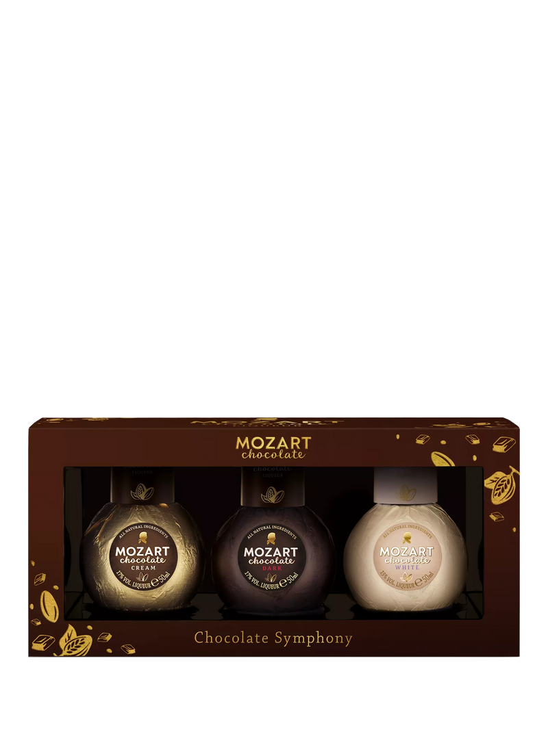 Mozart cream liqueur gift set 3x5cl (British brand)