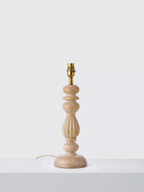 John Lewis John Lewis Norma Mango Wood Lamp Base, White Washed- Buy online at McGrocer
