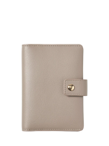 John Lewis Aspinal of London Leather Duo Passport Cover, Taupe- Buy online at McGrocer