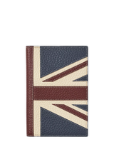 John Lewis Aspinal of London Leather Passport Cover Brit- Buy online at McGrocer