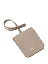 John Lewis Aspinal of London Leather Travel Luggage Tag, Taupe- Buy online at McGrocer