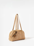 Mint Velvet leather shoulder bag natural (British brand)