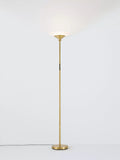 John Lewis LED torchiere floor lamp antique brass, UK version