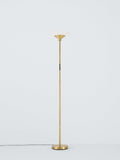 John Lewis LED torchiere floor lamp antique brass, UK version