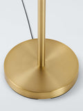 John Lewis LED torchiere floor lamp antique brass, UK version