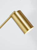 John Lewis LED floor lamp antique brass 127cm, imported from the UK