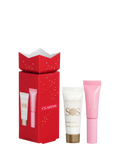 Clarins gift set lip perfector 5ml primer 10ml, imported from the UK