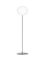 John Lewis Flos Glo-Ball Opaline Glass Floor Lamp, White- Buy online at McGrocer