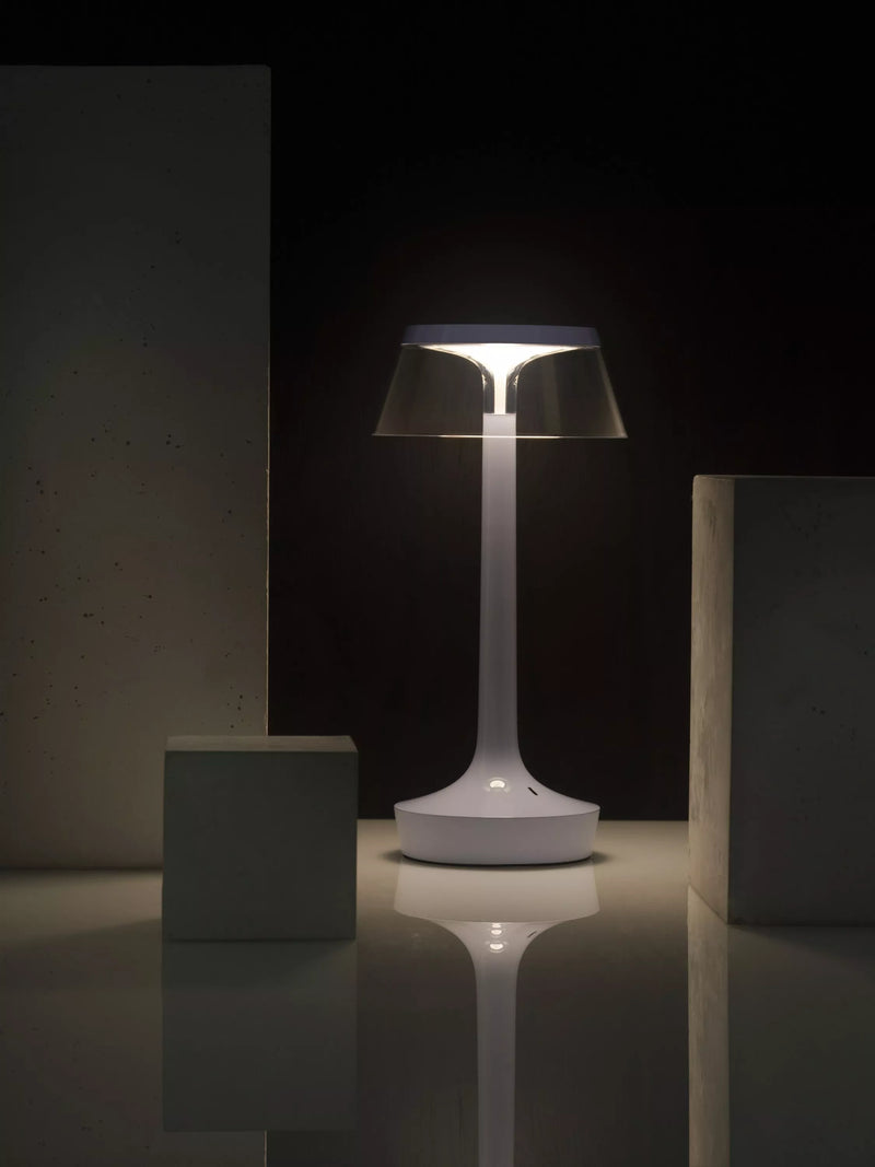 Flos Bon Jour Unplugged Fade Blue table lamp - British product