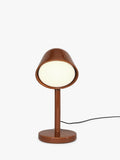 Flos Céramique desk lamp rusty red with ceramic body - British product