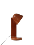 Flos Céramique desk lamp rusty red with ceramic body - British product