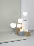 Flos Glo-Ball white table lamp with opaline glass, UK version