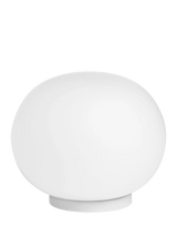 John Lewis Flos Glo-Ball Opaline Glass Mini Table Lamp White- Buy online at McGrocer