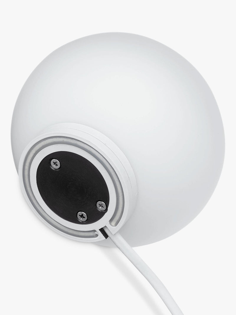 Flos Glo-Ball opaline glass mini table lamp white, UK version