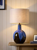 John Lewis Soluna ceramic lamp base blue - British product