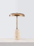 John Lewis Arden marble base rechargeable LED table lamp, UK version