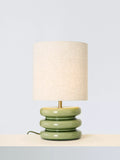 John Lewis Terra ceramic table lamp green - British product