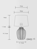 John Lewis Trevone ceramic table lamp medium (British brand)