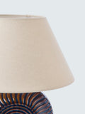 John Lewis Fowey reactive glaze ceramic table lamp medium (British brand)
