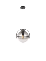 John Lewis John Lewis Contour Pendant Ceiling Light, Smoke- Buy online at McGrocer