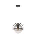 John Lewis Contour pendant ceiling light smoke shade, UK version