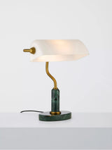 John Lewis John Lewis Mabel Green Marble Base Desk Lamp, Green, Medium- Buy online at McGrocer