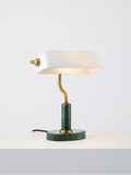 John Lewis Mabel desk lamp green marble base 34cm - British product