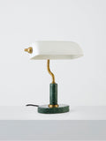 John Lewis Mabel desk lamp green marble base 34cm - British product