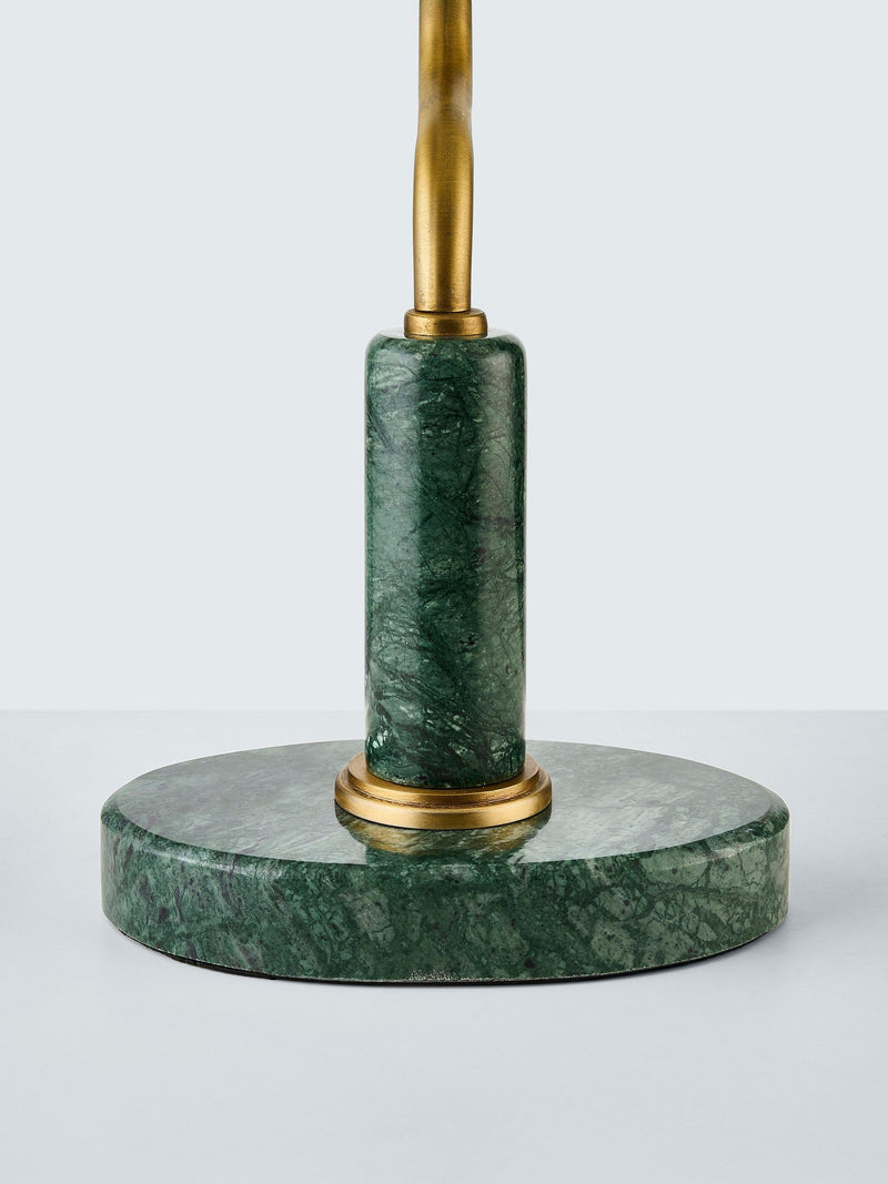 John Lewis Mabel desk lamp green marble base 34cm - British product