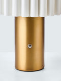 John Lewis Modern Scallop table lamp antique brass, UK version