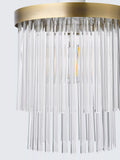 John Lewis Lexton ceiling shade antique brass 21.3cm, imported from the UK
