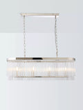 John Lewis Lexton Over Diner Ceiling Light, Nickel
