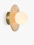 John Lewis Bowl marble wall light travertine - British product