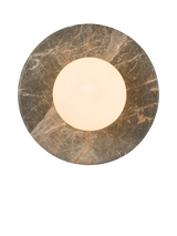 John Lewis John Lewis Bowl Marble Wall Light Bost Grey- Buy online at McGrocer