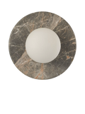 John Lewis Bowl Marble Wall Light Bost Grey, imported from the UK