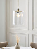 John Lewis Poppy easy-fit ceiling shade clear glass - British product