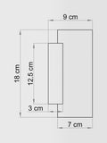 John Lewis Linea marble wall light polished finish, UK version