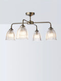 John Lewis Saltern semi flush ceiling light in pewter (British brand)