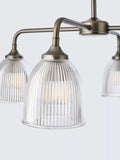 John Lewis Saltern semi flush ceiling light in pewter (British brand)